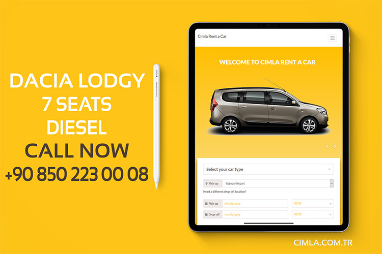 Dacia Lodgy Diesel 7 Seats Rental