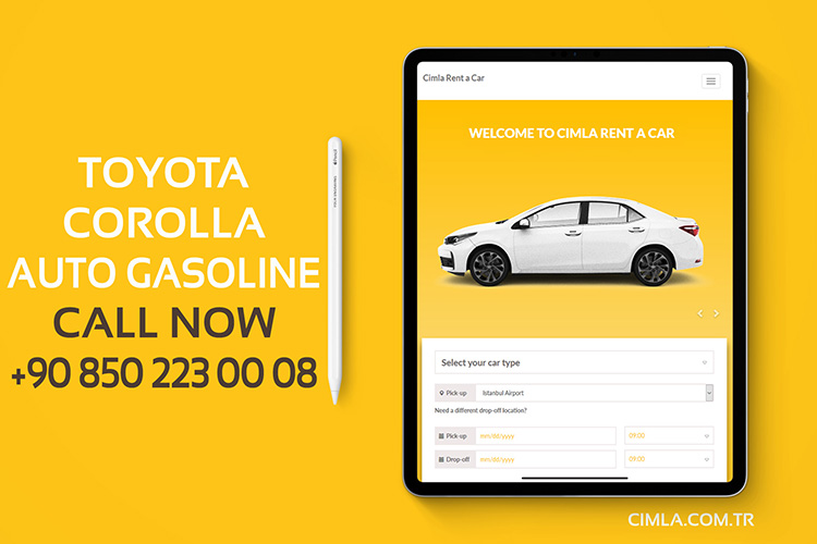 Toyota Corolla Gasoline Automatic Rental
